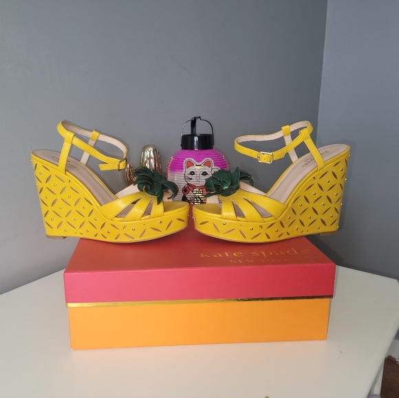 kate spade Shoes - Kate Spade Dominica Wedges, VGUC, Size 8